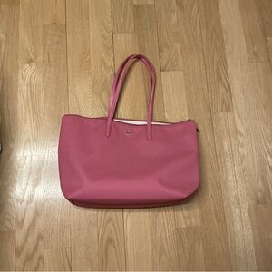 Lacoste pink purse/shoulder bag
